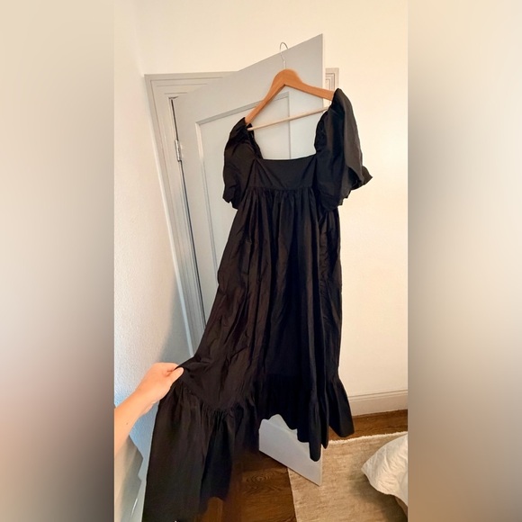 Doen Rare Black Cecelia Silk Dress - Picture 2 of 8